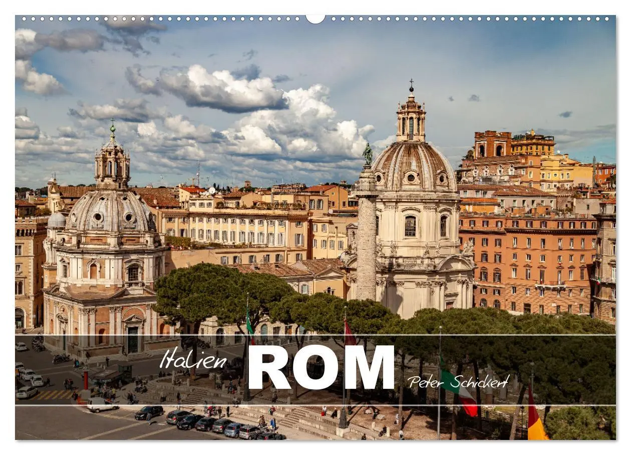 Cover: 9783457269947 | Italien - Rom (Wandkalender 2026 DIN A2 quer), CALVENDO Monatskalender